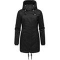 Winterjacke RAGWEAR "Tunned" Gr. L (40), schwarz, Damen, Außenmaterial: 100% Polyester, Innenfutter: 100% Polyester, Wattierung: 100% Polyester, Jacken, stylischer Winterparka mit Teddyfell Innenfutter