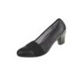 Pumps NATURAL FEET "Janine", Damen, Gr. 36, schwarz, Leder, feminin, Schuhe, aus echtem Hirschleder