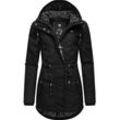 Winterjacke RAGWEAR "Monadis Black Label" Gr. L (40), gelb (shadow) Damen Jacken stylischer Winterparka für die kalte Jahreszeit