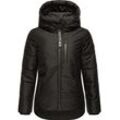 Steppjacke NAVAHOO "Krümelein" Gr. L (40), schwarz Damen Jacken stylische Winterjacke mit dezenter Steppung