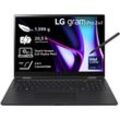 LG Convertible Notebook "Gram Pro 2in1 16" Laptop, OLED-Touchscreen, 16GB RAM, Windows 11 Home" Notebooks Gr. 16 GB RAM 1000 GB SSD, Core Ultra 7, Windows 11 Home, schwarz