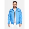 Outdoorjacke CABANO, Herren, Gr. 26, blau (aquablau), 100% Polyester, unifarben, casual, kurz, hoch geschlossener Ausschnitt, Langarm, Jacken, mit elastischem Bund