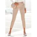 Chinohose VIVANCE Gr. 34, N-Gr, beige (sand) Damen Hosen in klassischer Basic-Form, Stoffhose, Business-Look Bestseller