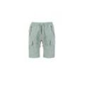 Sweatshorts ALPHA INDUSTRIES "Alpha Industries Men - Shorts Ripstop Jogger Short", Herren, Gr. L, Normalgrößen, grün (dusty grün), Obermaterial: 100% Baumwolle, Hosen