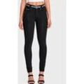 Shapingleggings FREDDY "NOW Skinny", Damen, Gr. XS, N-Gr, schwarz, Obermaterial: 98% Baumwolle, 2% Elasthan, casual, figurbetont lang, Hosen, mit Lifting & Shaping Effekt