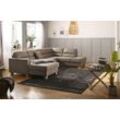 Wohnlandschaft HOME AFFAIRE "Navan, U-Form", beige, B:313cm H:85cm, Sofas, Wohnlandschaft, wahlweise mit Bettfunktion und Kopfstütze