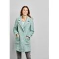 Langjacke BUGATTI Gr. 42, grün (mint) Damen Jacken mit Wohlfühlgarantie