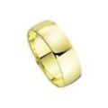 Trauring FIRETTI "Schmuck Geschenk Gold Hochzeit Ehering Trauring "LIEBE"" Gr. 16,5, gold (gelbgoldfarben), Fingerringe, 16,5, ohne Brillant, Gelbgold 375, 7mm, Made in Germany, wahlweise mit oder ohne Brillant