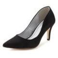 Pumps LASCANA Gr. 37, schwarz Damen Schuhe Pumps High Heel, Halbschuh in spitzer Form und modischem Look