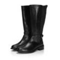 Weitschaftstiefel SHEEGO "Große Größen", Damen, Gr. 38, XXL-Schaft, schwarz, Obermaterial: 100% Leder, modisch, Schuhe, aus echtem Leder, mit Zierschnalle