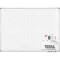 MAUL Whiteboard Premium 2000 SET, silber, emailliert, 1500 x 1000 mm