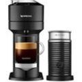 Nespresso VERTUO Next Premium Classic Black & Aeroccino 3 schwarz Vertuo Kaffeemaschine