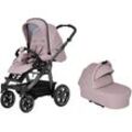 Kombi-Kinderwagen HARTAN "Racer GTS - Casual Collection" rosa (rosy birds) Baby Kinderwagen Kombikinderwagen mit Falttasche Trend; Made in Germany