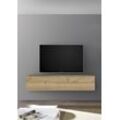 TV-Schrank INOSIGN, braun (eichefarben cadiz), B:138cm H:29cm T:30cm, Schränke, Breite 138 cm