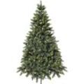 Künstlicher Weihnachtsbaum CREATIV DECO "Weihnachtsdeko, künstlicher Christbaum, Tannenbaum", grün, H:180cm Ø:120cm, Polyethylen, Weihnachtsbäume, mit LED-Lichterkette