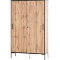 Aktenschrank SCHILDMEYER "Serie 2000", braun (eiche landhausfarben), B:100,1cm H:163,8cm T:41,0cm, FSC-zertifizierter Holzwerkstoff, Schränke, Breite 100,1 cm