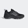 Wanderschuh ADIDAS TERREX "TERREX SWIFT R3 GORE-TEX" Gr. 41, schwarz (core black, grey three, solar red) Schuhe wasserdicht