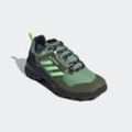 Wanderschuh ADIDAS TERREX "TERREX SWIFT R3 GORE-TEX" Gr. 42,5, grün (silver green, green spark, olive strata) Schuhe wasserdicht