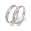 Trauring FIRETTI "Schmuck Geschenk Hochzeit Ehering "LIEBE"" Fingerringe Gr. 57, ohne Zirkonia, Silber 925 (Sterlingsilber), 3,5 mm, silberfarben wahlweise mit oder ohne Zirkonia