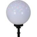 Kugelleuchte NÄVE "Ball", weiß, H:71,00cm Ø:40,00cm, Lampen, Kunststoff, weiß/opal, D: 40cm, Spieß schwarz, exkl. 1 x E27 max. 40W