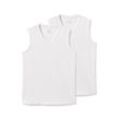 2 Sommer-Tanktops - Weiss - Gr.: S/4