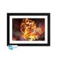 ABYstyle Gerahmtes Poster World of Warcraft - Ragnaros