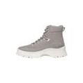 Schnürboots N91 "Style Choice FI Businessschuh", Damen, Gr. 41, grau, Leder, casual, Schuhe Schnürboots, Herren Schnürboots Leder handgefertigt, Hikingboots