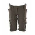 Mascot - accelerate Handwerkershorts Shorts, Damenpassform, Pearl, Stretch Gr. 56 dunkelanthrazit - dunkelanthrazit