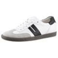 Paul Green Sneaker, Schnürschuh, Halbschuh, Freizeitschuh mit Schaftrandpolsterung, grau|schwarz|weiß