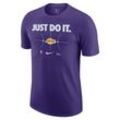 Los Angeles Lakers Essential Nike NBA-T-Shirt für Herren - Lila