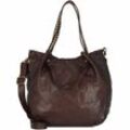 Campomaggi Shopper Tasche Leder 32 cm moro