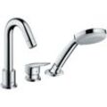 Logis - Wannenrandarmatur, 3-Loch Montage, verchromt 71310000 - Hansgrohe