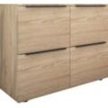 Aktenschrank BORCHARDT MÖBEL "Tom" Schränke Gr. B/H/T: 93 cm x 72 cm x 35 cm, 4 St., braun (eiche sonoma) Breite 93 cm, Mehrzweckschrank