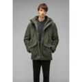 Parka STREET ONE MEN Gr. L (52), grün (dark forest green) Herren Jacken mit Taschen-Detail