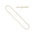 Goldkette JOBO, gelb (gelbgold 585), Halsketten, Damen, Gelbgold 585, L: 50cm, Schlangenkette 585 Gold 50 cm 1,9 mm