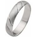 Trauring FIRETTI "Schmuck Geschenk Hochzeit Ehering "LIEBE"" Fingerringe Gr. 18, ohne Zirkonia, Silber 925 (Sterlingsilber), 5 mm, silberfarben wahlweise mit oder ohne Zirkonia