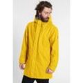 Regen- und Matschjacke DERBE "Trekholm" Gr. L, gelb (gelb_grau) Herren Jacken wasserabweisend, Innentasche, PVC frei