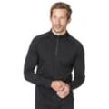 Super.Natural M Base 1/4 Zip 230 - Langarmshirt - Herren