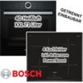 Bosch - Herdset Backofen EcoClean mit Induktionskochfeld PowerBoost - autark, 60 cm