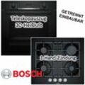 Bosch - Herdset Backofen Schnellaufheizung mit Gaskochfeld - autark, 60cm