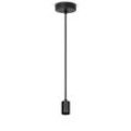 Deckenlampe Wohnzimmer Esszimmerlampe Pendelleuchte Esstisch Modern Hängelampe Schwarz, 1er Pendelleuchte - Paco Home