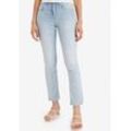 Straight-Jeans LEVI'S "724 High Rise Straight" Gr. 26, Länge 32, blau (cool bright in blau) Damen Jeans