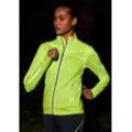 Laufjacke LASCANA ACTIVE Gr. XS (32/34), grün (lime) Damen Jacken Thermo mit reflektierenden Details