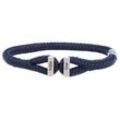 Pig & Hen Schmuck für Herren Nautische Armbänder Navy SilverIcy Ike M/L (19 cm)