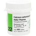 Biochemie Adler 22 Calcium carbonicum D 400 St