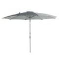 Hartman Sophie + Parasol Sonnenschirm 300 cm Polyester ohne Fuß Misty Grey/Misty Grey