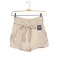 H&M Damen Shorts, cremeweiß, Gr. 36