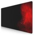 Titanwolf Gaming Mauspad, XXXL Speed Mousepad 1200 x 600 mm, Geschwindigkeit & Präzision, Blood