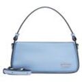 Mini Bag LIEBESKIND BERLIN "Crossbody XS Calf" Gr. B/H/T: 23 cm x 11 cm x 7 cm, blau (breath) Damen Taschen Handtaschen kleine Tasche, Clutch, zertifiziert nach Leather Working Group