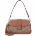 AIGNER Emea Schultertasche S Leder 28 cm cognac brown